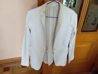 Americana Massimo Dutti Algodón Talla S/36