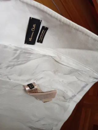 Americana Massimo Dutti Algodón Talla S/36