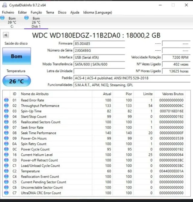 3x Discos Duros Western Digital 18TB