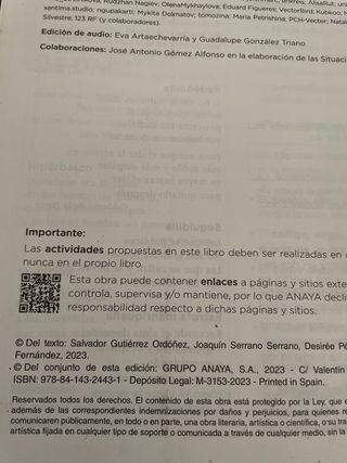 Lengua y Literatura 4 operación mundo Anaya