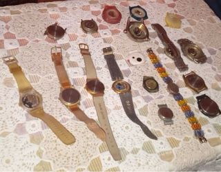 Lotto 18 orologi vintage unisex