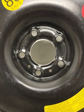 Rueda de repuesto 80 km/h