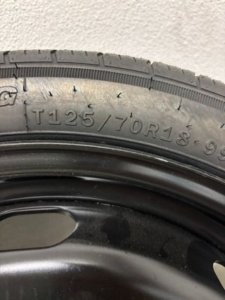 Rueda de repuesto 80 km/h