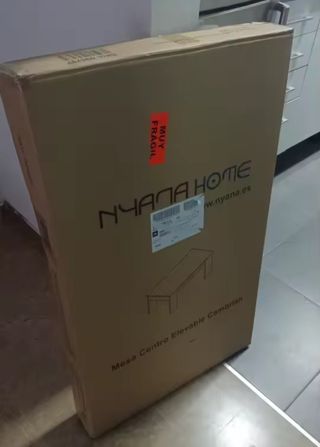 Mesa de centro elevable madera NUEVA!