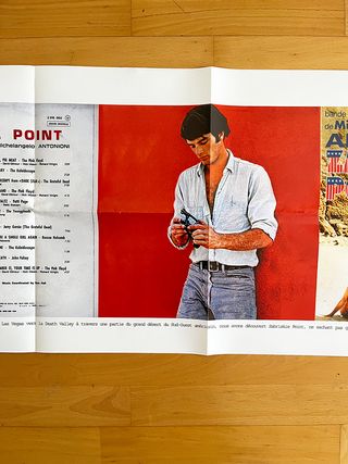 Póster Película Zabriskie Point Antonioni