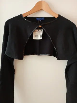 Chaqueta Torera Adolfo Domínguez Negra Talla M