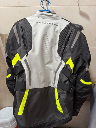 Chaqueta Rebelhorn Hiker IV Gris-Amarillo Talla M