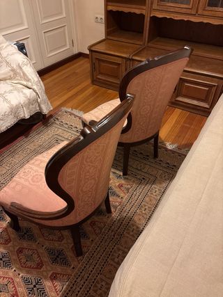 Dos Butacas tapizadas. Se venden las dos juntas