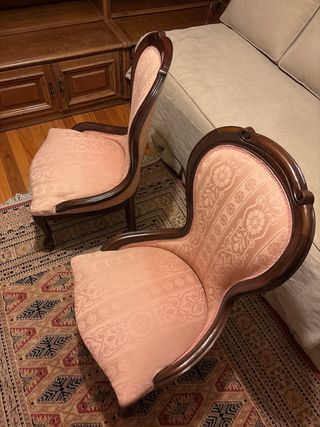 Dos Butacas tapizadas. Se venden las dos juntas