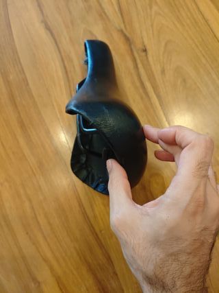 Sillín de bicicleta negro