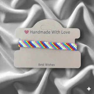 Pulsera de Hilo de Colores Ajustable