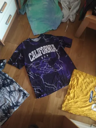 Camisetas anchas estilo oversize