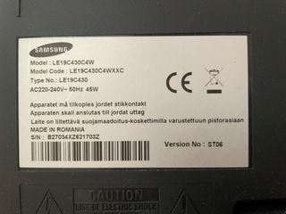 TV Samsung 19' Negra