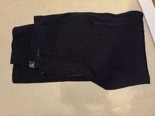 Pantalón camarero negro liso