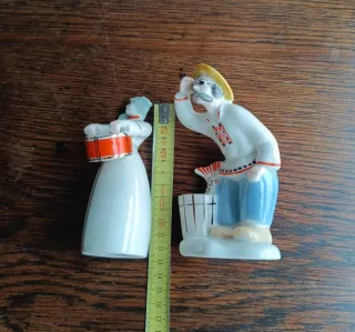 Figuras porcelana vintage (2 unidades)