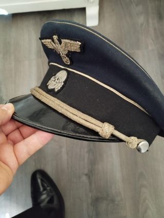Gorra alemana Waffen  bordada