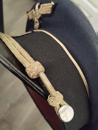 Gorra alemana Waffen  bordada