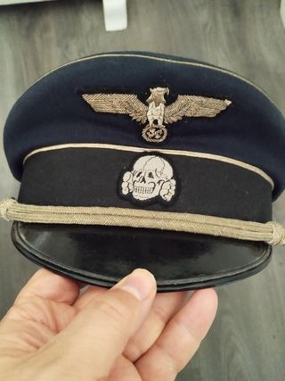 Gorra alemana Waffen  bordada