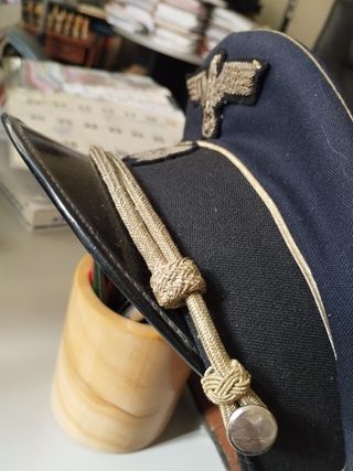 Gorra alemana Waffen  bordada