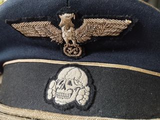 Gorra alemana Waffen  bordada