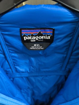 Giacca blu da uomo Patagonia Micro Puff Hoody
