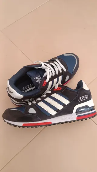 Scarpe sportive Adidas ZX 750 Blu/White