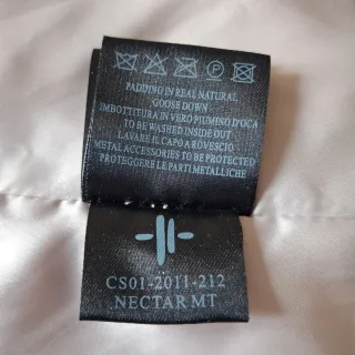 Piumino in vera piuma d'oca Geospirit tg.46