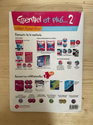 Pack libros escolares de francés