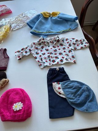 Lote Ropa Muñeca Antiguo Talla Nenuco