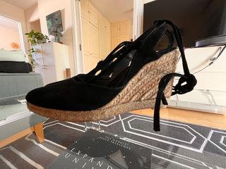 Esparteñas El Corte Inglés Talla 35 Negras