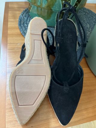 Esparteñas El Corte Inglés Talla 35 Negras