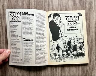 Dylan Dog n.23-L’isola misteriosa(prima ristampa)