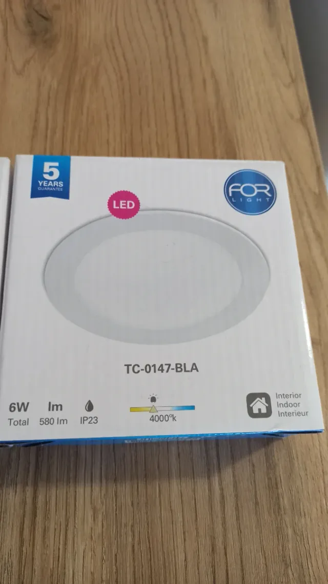 Foco LED FOR LIGHT 6W 580lm IP23