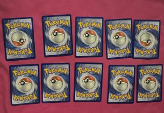 Carte Pokémon Holo/Reverse Nuove