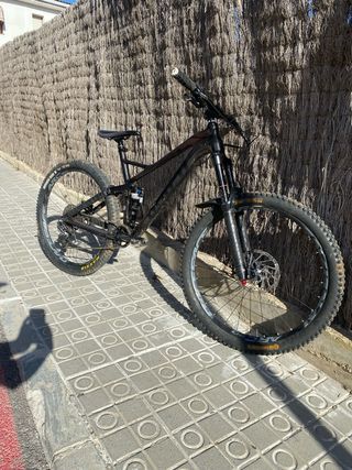 Bici Enduro Ghost Negra