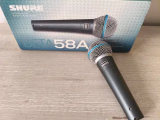 Micrófono Shure Beta 58A. Nuevo