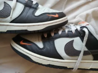 Zapatillas Nike Dunk Cuero Negro/Blanco