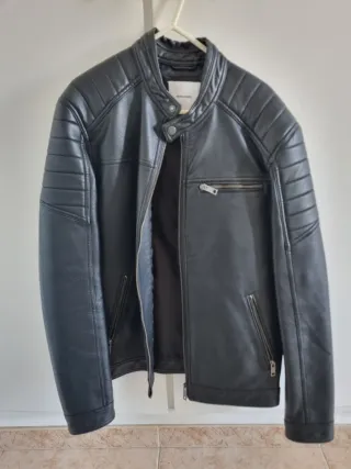 Chaqueta polipiel Jack&Jones Negra