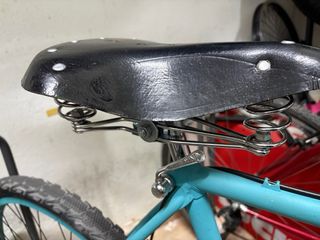 Bicicleta tipo Surly paseo ciudad azul