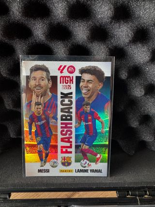 Panini Flashback Messi Lamine Yamal 2024/25