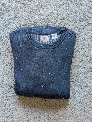 Jersey Levi's Hombre Talla S Azul marino