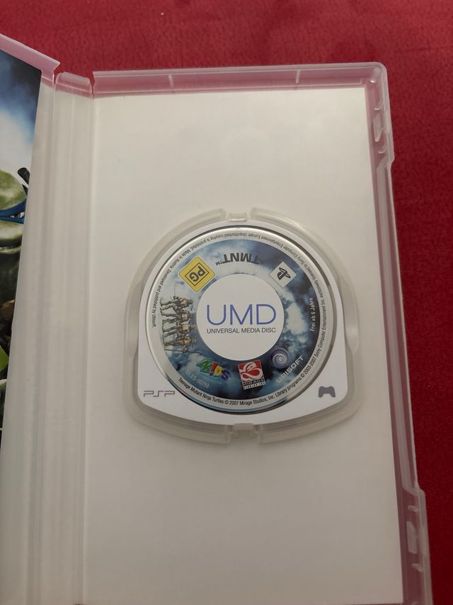TMNT Tortugas Ninja Juego PSP
