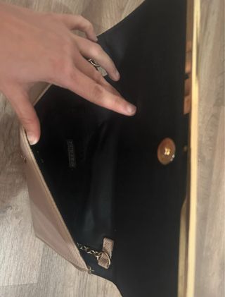 Bolso de mano Primark beige