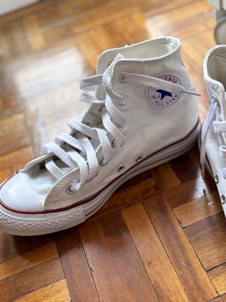 Converse blancas talla 37