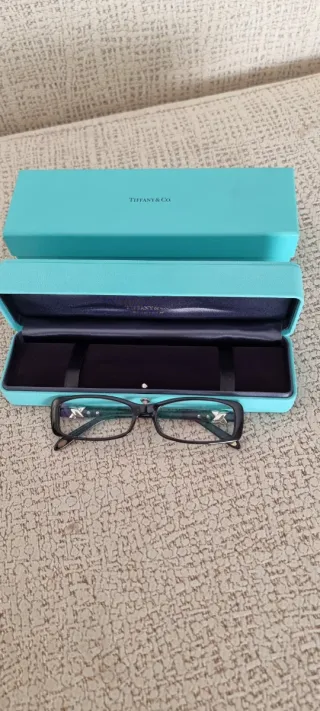 Montura Gafas Tiffany & Co. Negra + Caja