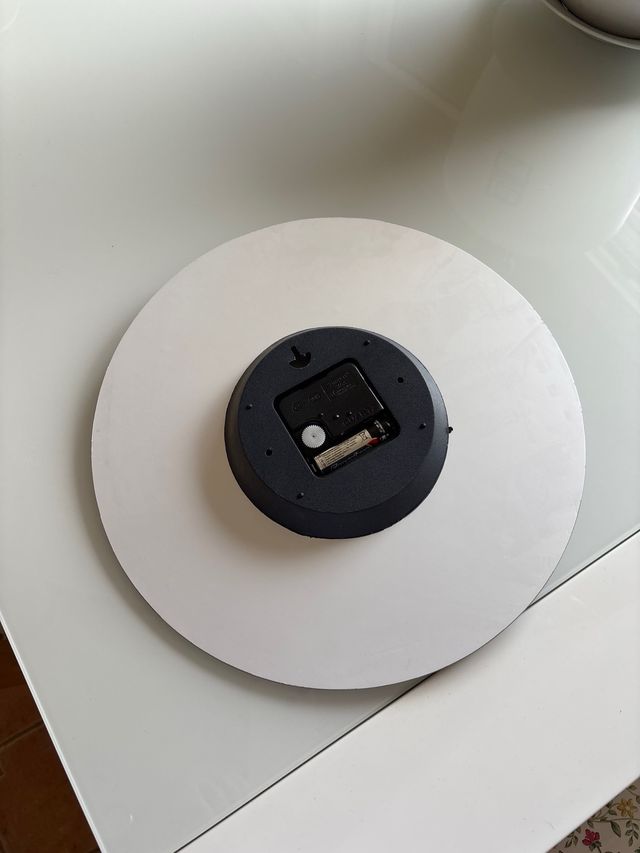 Reloj de Pared Andorra Invierno de cristal