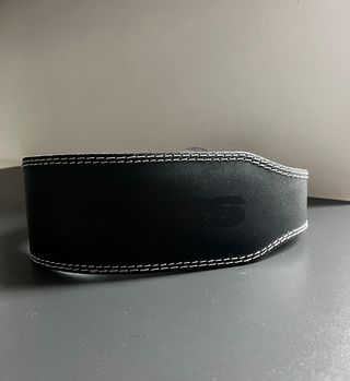 Cintura Palestra Nera Cuciture Bianche