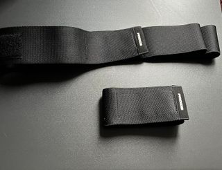 Cintura Palestra Nera Cuciture Bianche