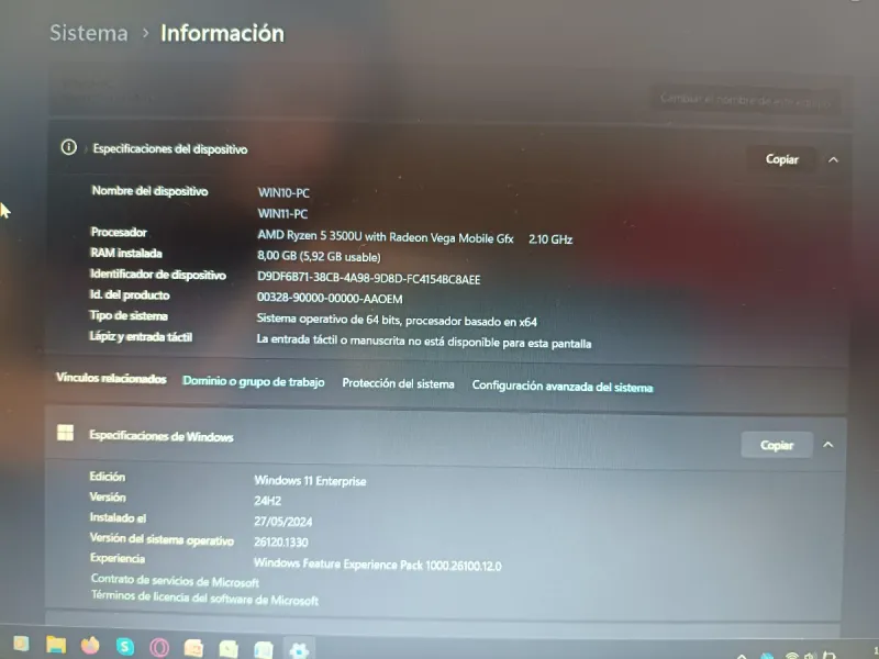 Portátil HP Laptop 15s-eq0019ns afbeelding 3