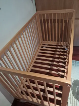 Cuna evolutiva madera 0-4 años